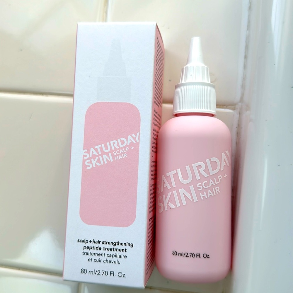 Saturday Skin Hair and Scalp strengthening peptide treatment new in box